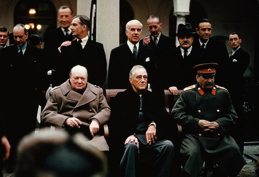 4 февраля 1945 года состоялось открытие Ялтинской конференции  антигитлеровской коалиции