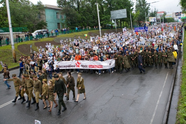 Бессмертный полк в кыргызстане